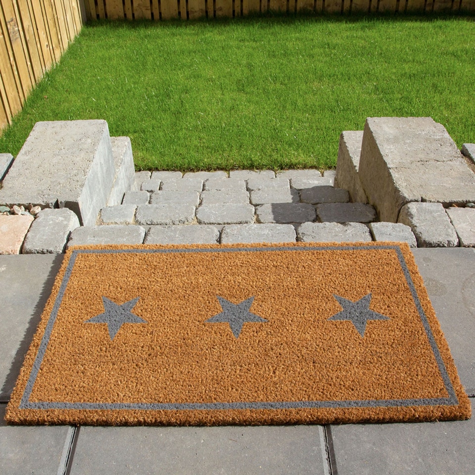 image 1 of KUKOON 3 Star Coir Doormat 45cm x 75cm