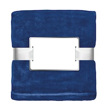 MidOcean Davos Flannel Blanket - Blue - One Size | Blue | One Size
