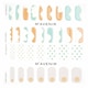 image 2 of Nail Sticker (patterned) - # Watermelon Nail - 32pcs Multi