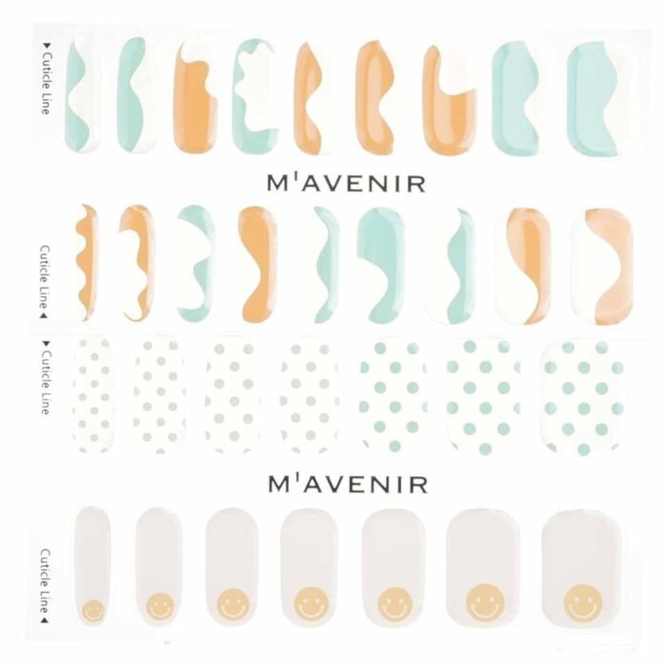 image 1 of Nail Sticker (patterned) - # Watermelon Nail - 32pcs Multi