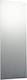 image 1 of 120 x 45cm Rectangle Frameless Bathroom Mirror with Pre-drilled Holes and Wall Hanging Fittings