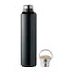 image 2 of MidOcean Helsinki Large Double Wall 1L Flask - Black - One Size | Black | One Size