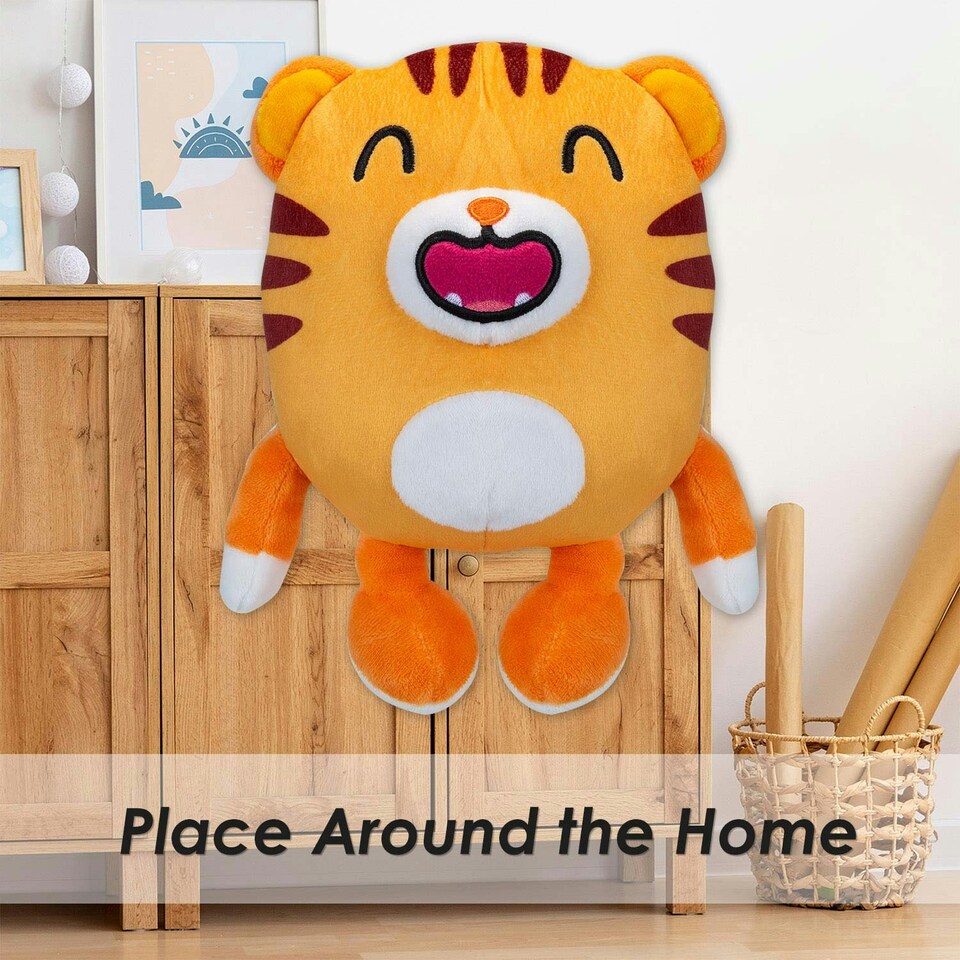 image 1 of Jasper Pinata Smashlings Soft Toy Cute Plushie Huggable Cuddly 20cm Orange