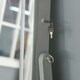 image 8 of HOMCOM Mirrored Jewellery Cabinet W/ LED Light Lockable Jewellery Armoire Grey