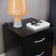 image 2 of Vida Designs Riano 3 Drawer Bedside Chest Cabinet Table Nightstand, Black