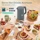 image 3 of HOMCOM 1.7L Fast Boil 3000W Electric Kettle with LED Display