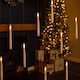 image 5 of Set of 10 15cm Floating White LED Battery Candles in Warm White with Remote Control