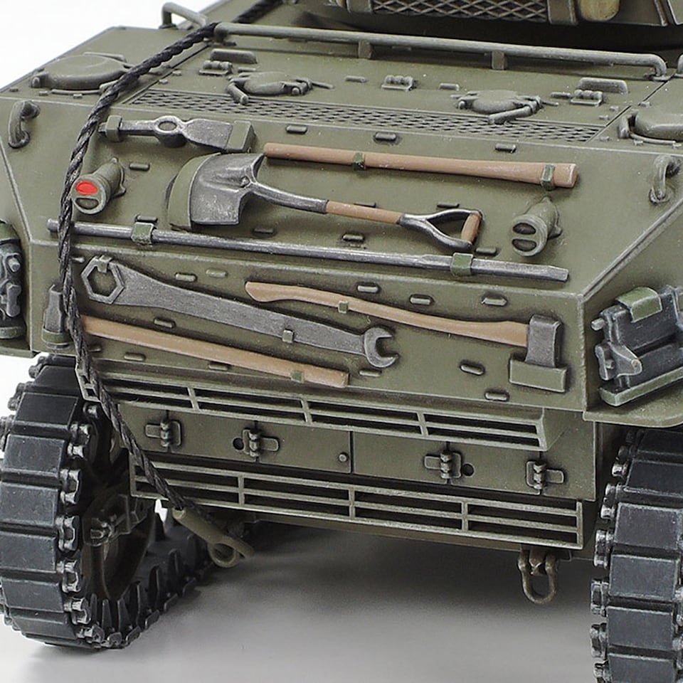 image 1 of Tamiya M8 U.S. Howitzer Motor Carriage Military Vehicle Model Kit Scale 1-48