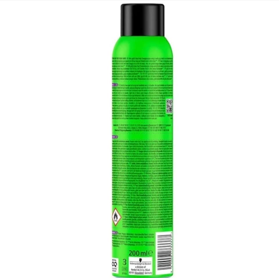 image 1 of Schwarzkopf GOT2B Fresh It Up Dry Shampoo Extra Fresh 200ml Pack of 3