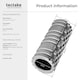image 6 of Foam Roller with Textured Surface for Therapy Treatment, 335 x 145 mm | Grey | grey | 33,50 x 14,50 x 14,50 cm | 2