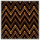 image 1 of Freehand horizontal zigzag chevron stripes boho chic (Picutre Frame) Grey | S