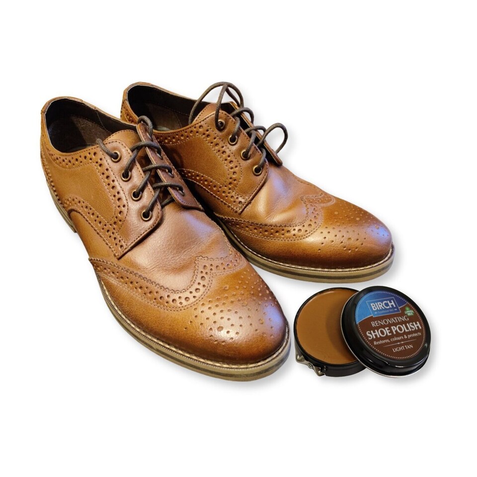 image 1 of BIRCH Renovating Shoe Polish - Restores Colour and Nourishes Leather 50ml