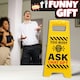 image 4 of Desk Warning Sign - Too Busy Ask Chat GPT