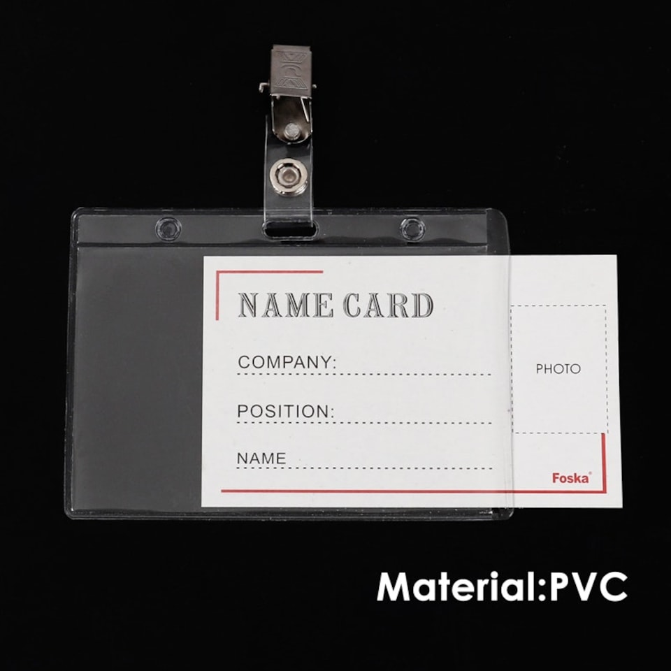 image 1 of Box of 100 Name Badges -110x80mm