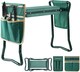 image 1 of Garden Kneeler with Handles Soft Foam Kneeling Pad Portable Seat Tool Pouch