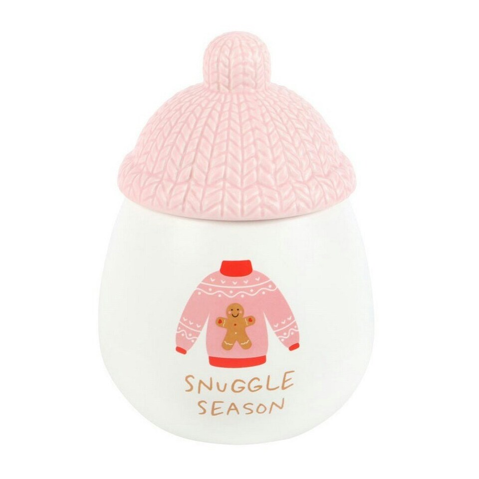 Something Different Snuggle Season Oil Burner - Pink/White - One Size