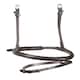 image 2 of Shires Velociti Padded Raised Flash Noseband Black | Size: Cob
Colour: Black