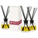image 1 of Nicola Spring Glass Reed Diffusers - 200ml - Mulled Wine - Pack of 3