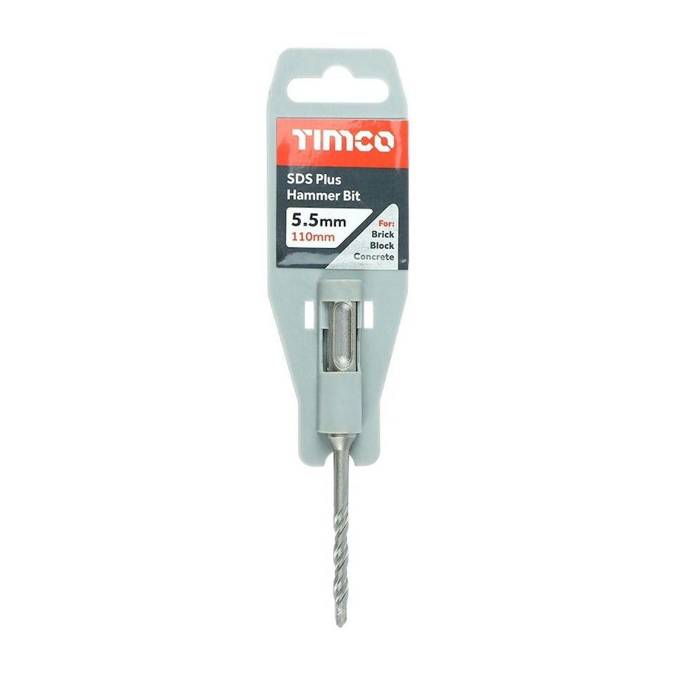 image 1 of Timco - SDS Plus Hammer Bit (Size 5.5 x 110 - 1 Each)