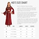 image 3 of Red Tudor Girls Historical Medieval World Book Day Kid Fancy Dress Costume Child(7-9 Years)