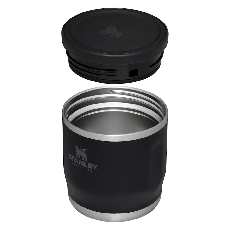 image 1 of Adventure To-Go Food Jar 0.35L Lunch Container | Black | Black
