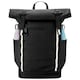 image 1 of Quadra Urban Commute Roll Top Backpack - Black - One Size