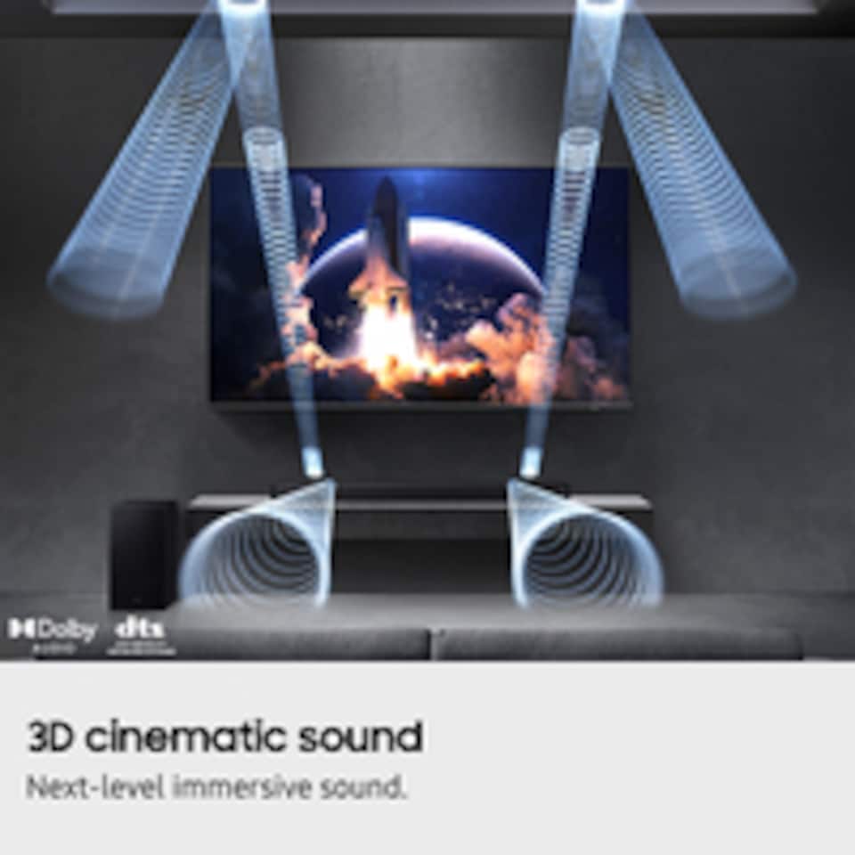 image 1 of HW-Q600F/XU | Black | Black