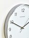 image 3 of Elko Oval Wall Clock with Dark Grey Finish