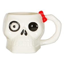 Fax Potato Halloween Stoneware Skull Mug - 750ml