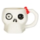 image 1 of Fax Potato Halloween Stoneware Skull Mug - 750ml