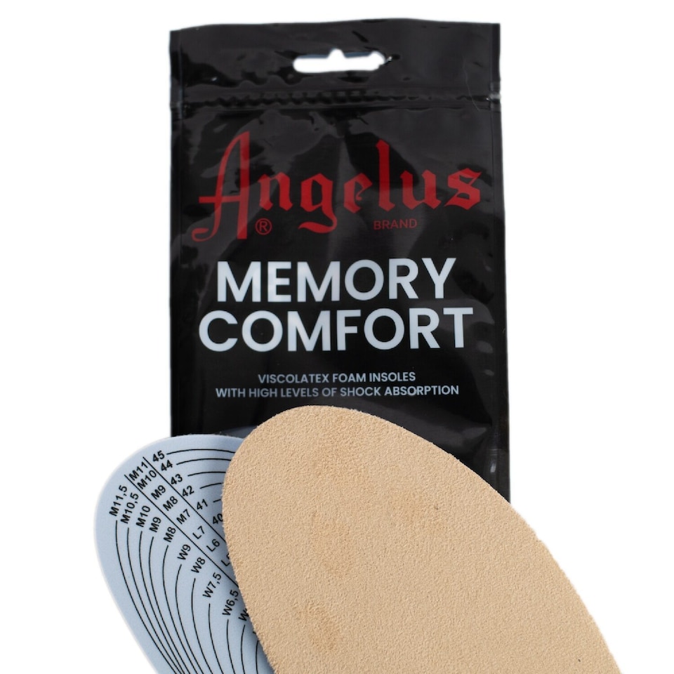 image 1 of Angelus Memory Foam Insoles - Cut to Size for Custom Comfort Support | Brown