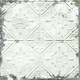 image 1 of NuWallpaper NUS2213 Vintage Tin Tile Peel & Stick Wallpaper, Silver Multi