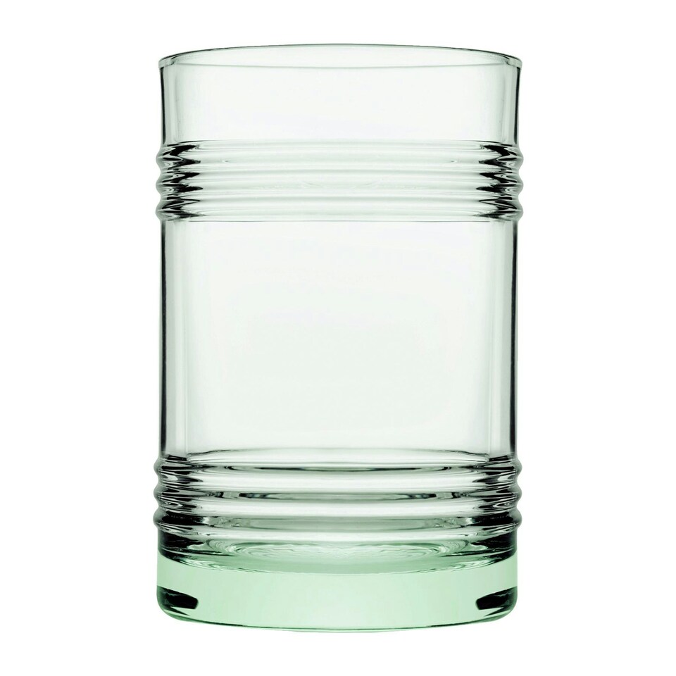 image 1 of Pasabahce Aware Tincan Recycled Highball Glasses - 490ml - Green - Pack of 12
