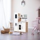 image 5 of Kidoz Deluxe Wooden Play Kitchen - Role Play Kitchen - White