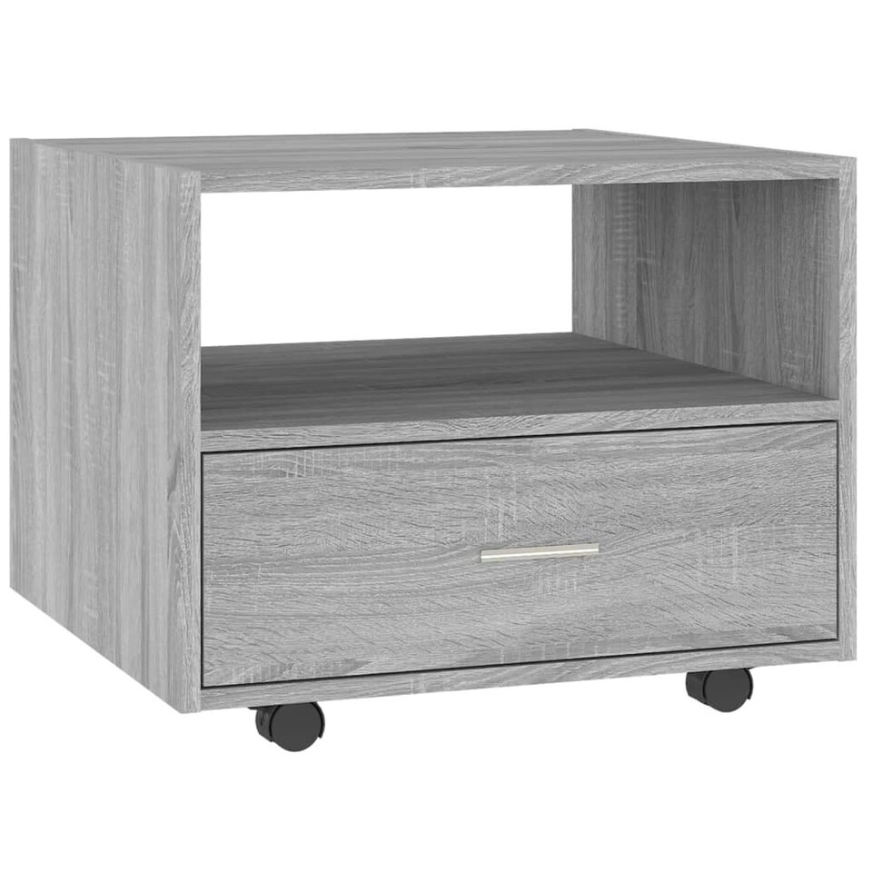 Coffee Table Grey Sonoma 55x55x40 cm Engineered Wood Tesco Groceries