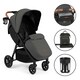 image 1 of Stomp Stride Prime Stroller - Birth to 22kg, Extra-Large Seat, Multi-Terrain Wheels, Raincover, Footwarmer, Cupholder, Buggy Organiser & More (Charcoal Grey)