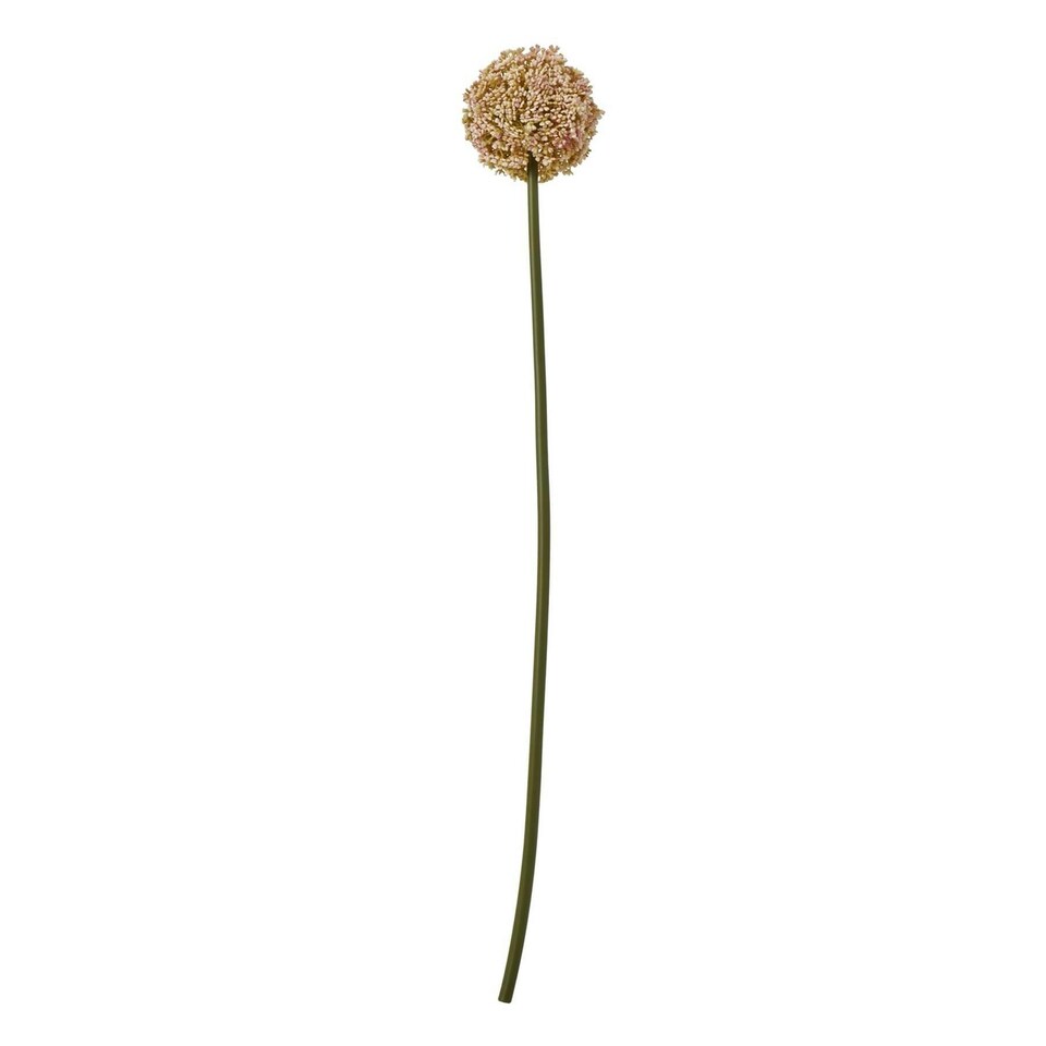 image 1 of Hill Interiors Allium Stem Artificial Plant - Pink - 75cm