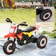 image 4 of HOMCOM Toddler Pedal Tricycle Ride-On Learning Music Lights 18-36 Months Red