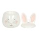 image 3 of Something Different Bunny Face Oil Burner - White - One Size