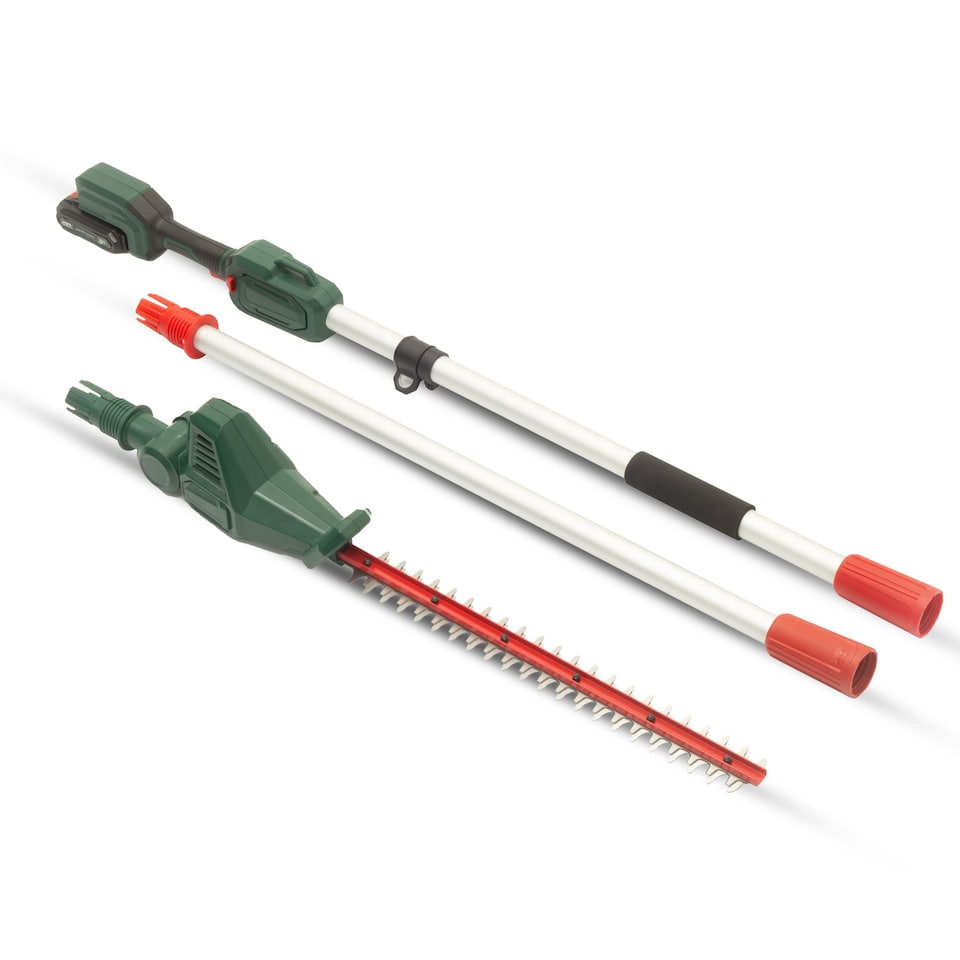 image 1 of Webb 20V Cordless Long Reach Hedge Trimmer 50cm with Battery