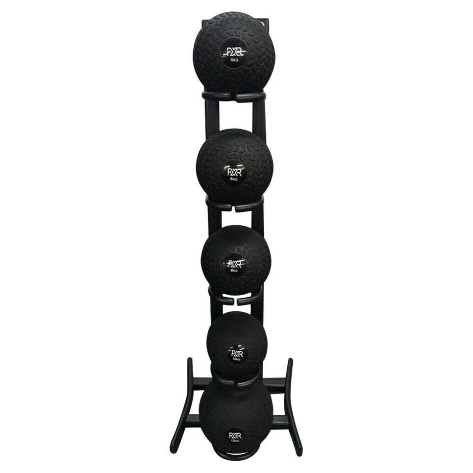 COMMERCIAL MEDICINE BALL RACK WITH TYRE SLAM SET