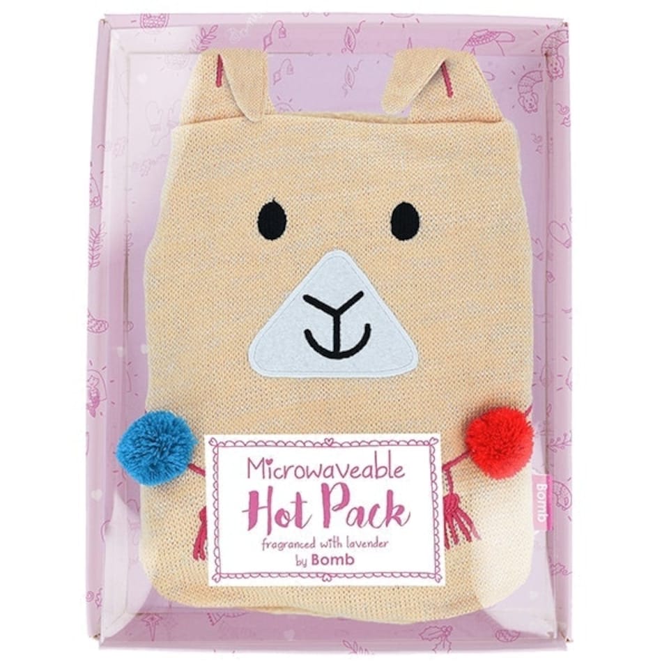 image 1 of Bomb Cosmetics Microwave Heat Pack Lucy The Llama
