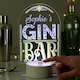 image 3 of Personalised LED Colour Changing Gin Bar Sign