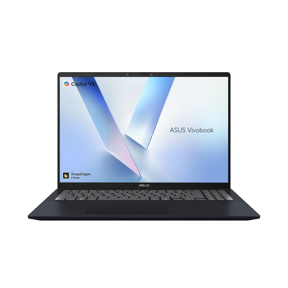 ASUS VivoBook X1607QA-MB005W Snapdragon X X1-26-100 16GB RAM 512GB SSD 16" WUXGA IPS LED Windows 11 Home Laptop - Quiet Blue - 90NB15Z1-M00570