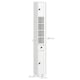 image 5 of kleankin 180cm Tall Bathroom Cabinet, Slim Bathroom Storage Cabinet with 4 Open Shelves, 2 Door Cupboards and Adjustable Shelves, White