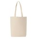 image 1 of Nutshell Premium Canvas Flat Base Shopper - Natural - 38cm x 42cm x 10cm Cream