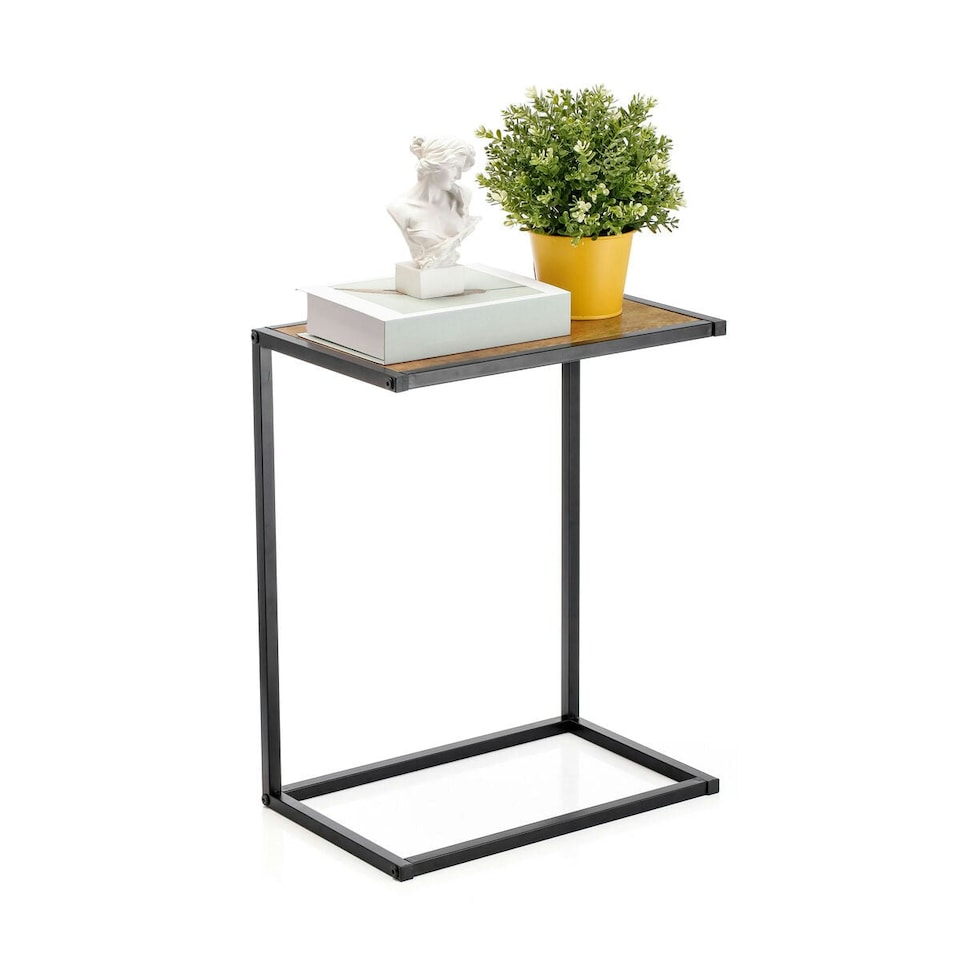image 1 of Side table Confortime Brown Black 40 x 25 x 50 cm (3 Units) N/A