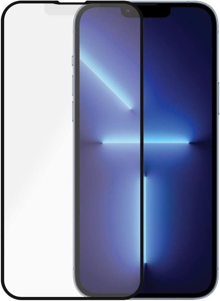 image 1 of Panzer Glass Edge to Edge Design Screen Protection for iphone 13 Pro Max 6.7 Black - 2755