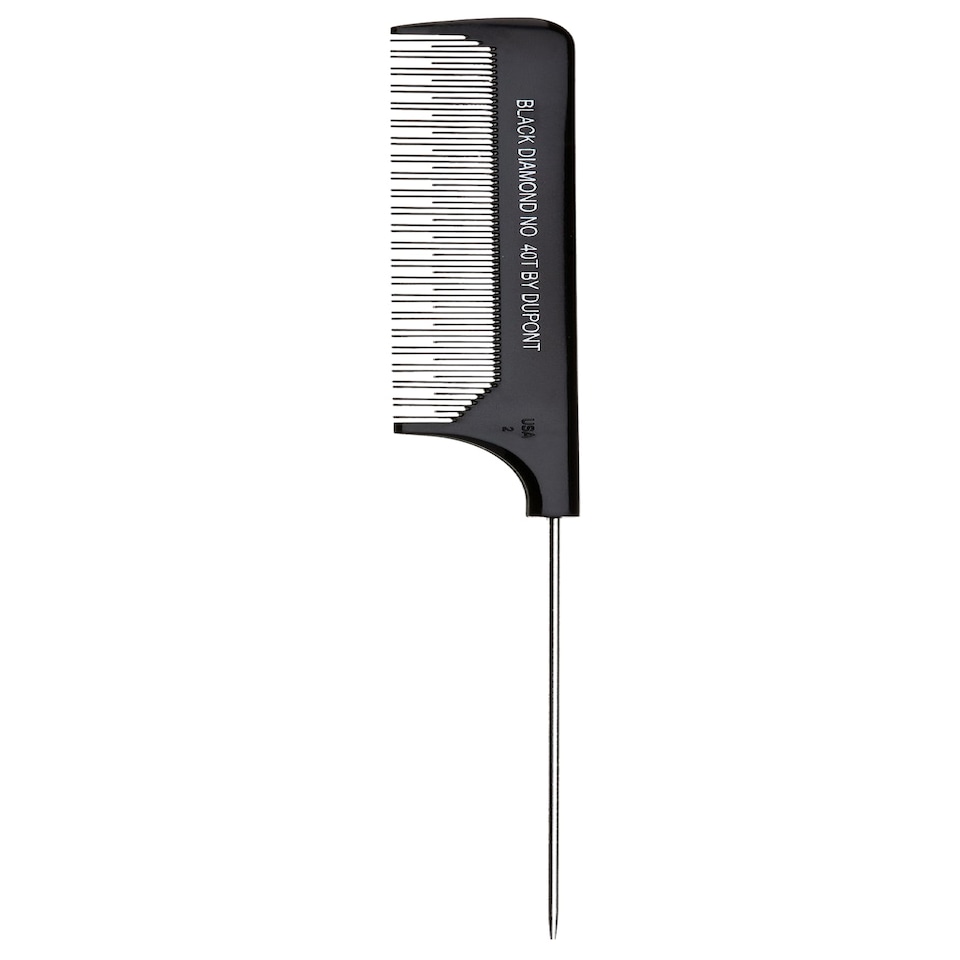image 1 of Black Diamond Pin Tail Comb No 40T