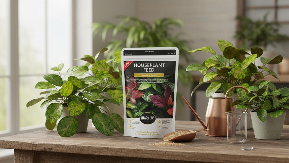image 1 of Premium Soluble Plant Food for Healthy Indoor Plants and Foliage Includes Precision Measuring Scoop Concentrated Formula